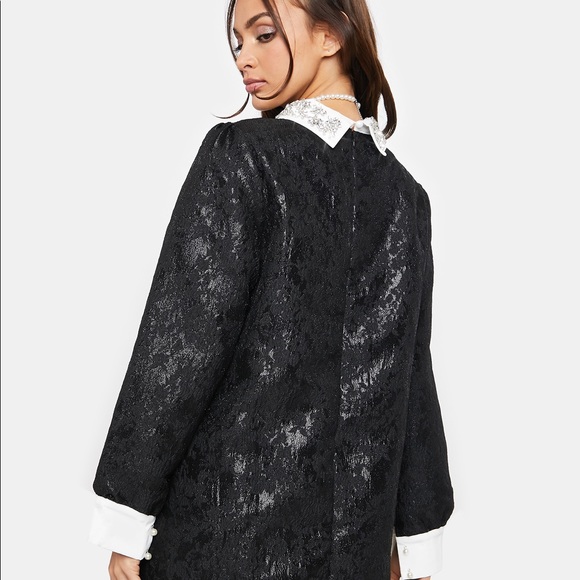 Sister Jane Figure Jacquard Mini Dress - Picture 2 of 8